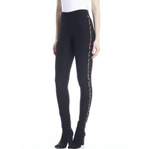 NEW ILTM peyton animal tape pant in black